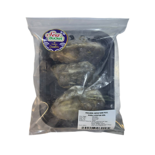 Japanese Full Shell Oyster (XXL) 3pcs/pack (highest price)