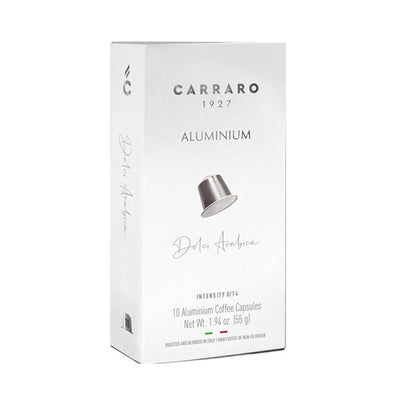Carraro Dolci Arabica Aluminum Capsules 5.5g x 10