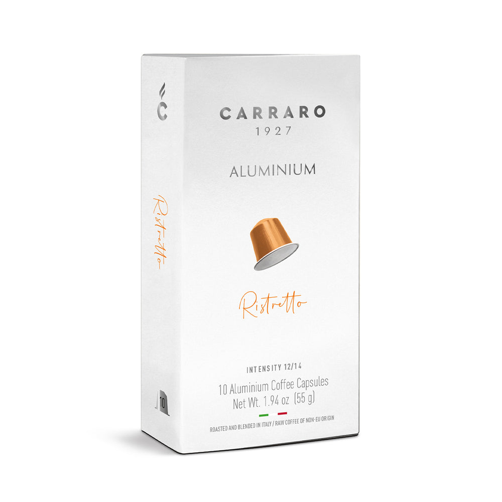 Carraro Ristretto Aluminum Capsules 5.5g x 10