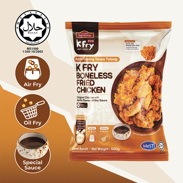 KFry Soy Garlic Boneless Fried Chicken 500g