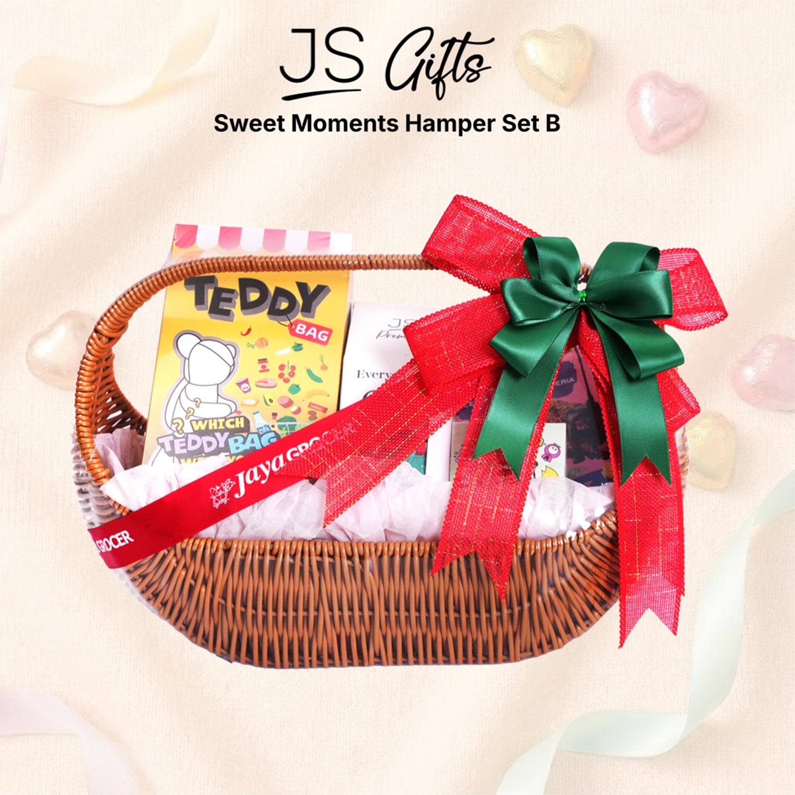 JS Gifts Sweet Moments Hamper Set B 1pack – Jaya Grocer | Plaza Jelutong