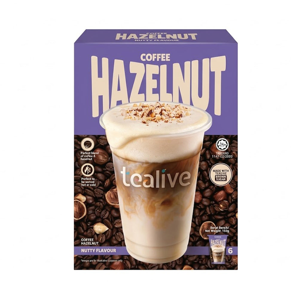 Tealive Hazelnut Coffee 25g x 6
