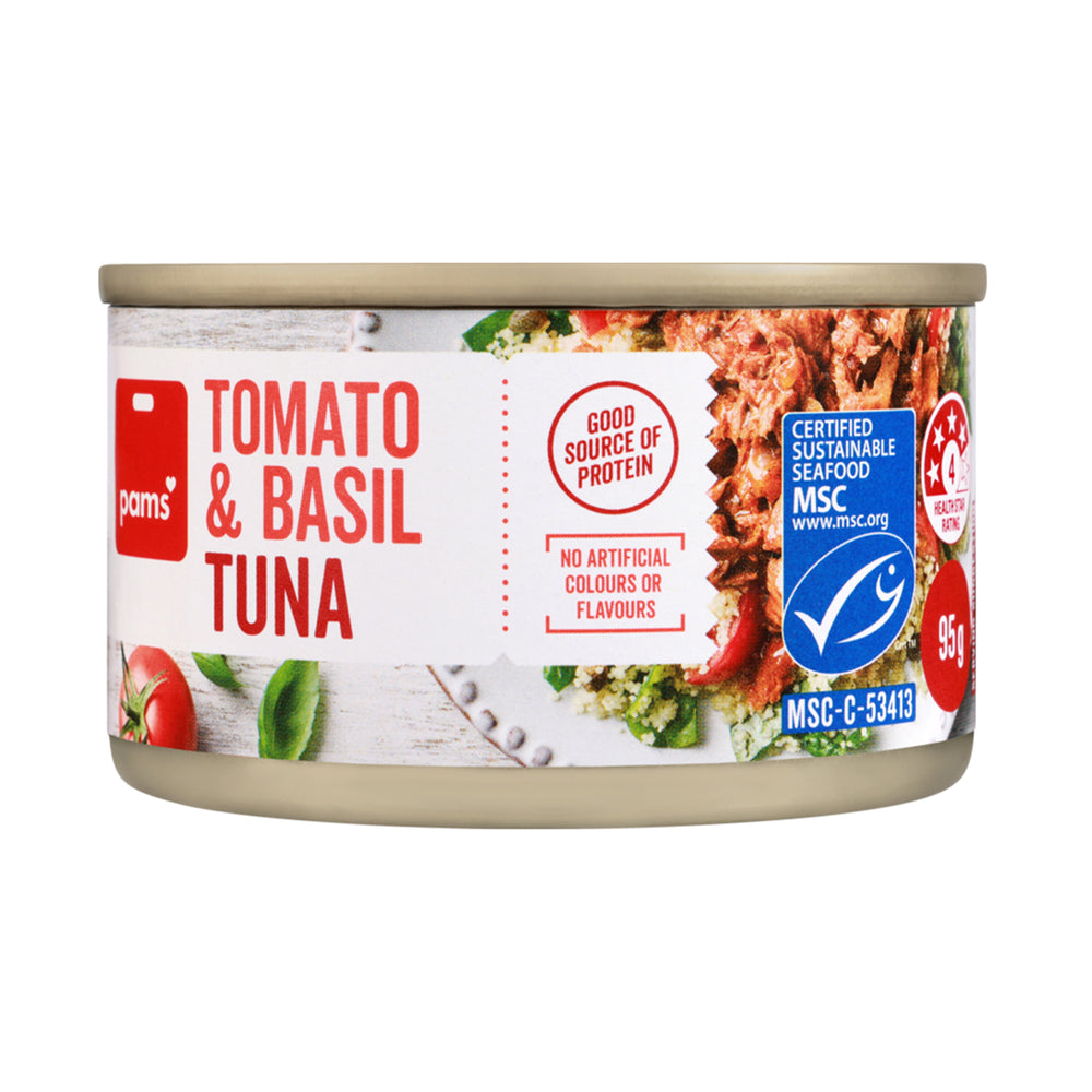 Pams Tuna Tomato & Basil 95g