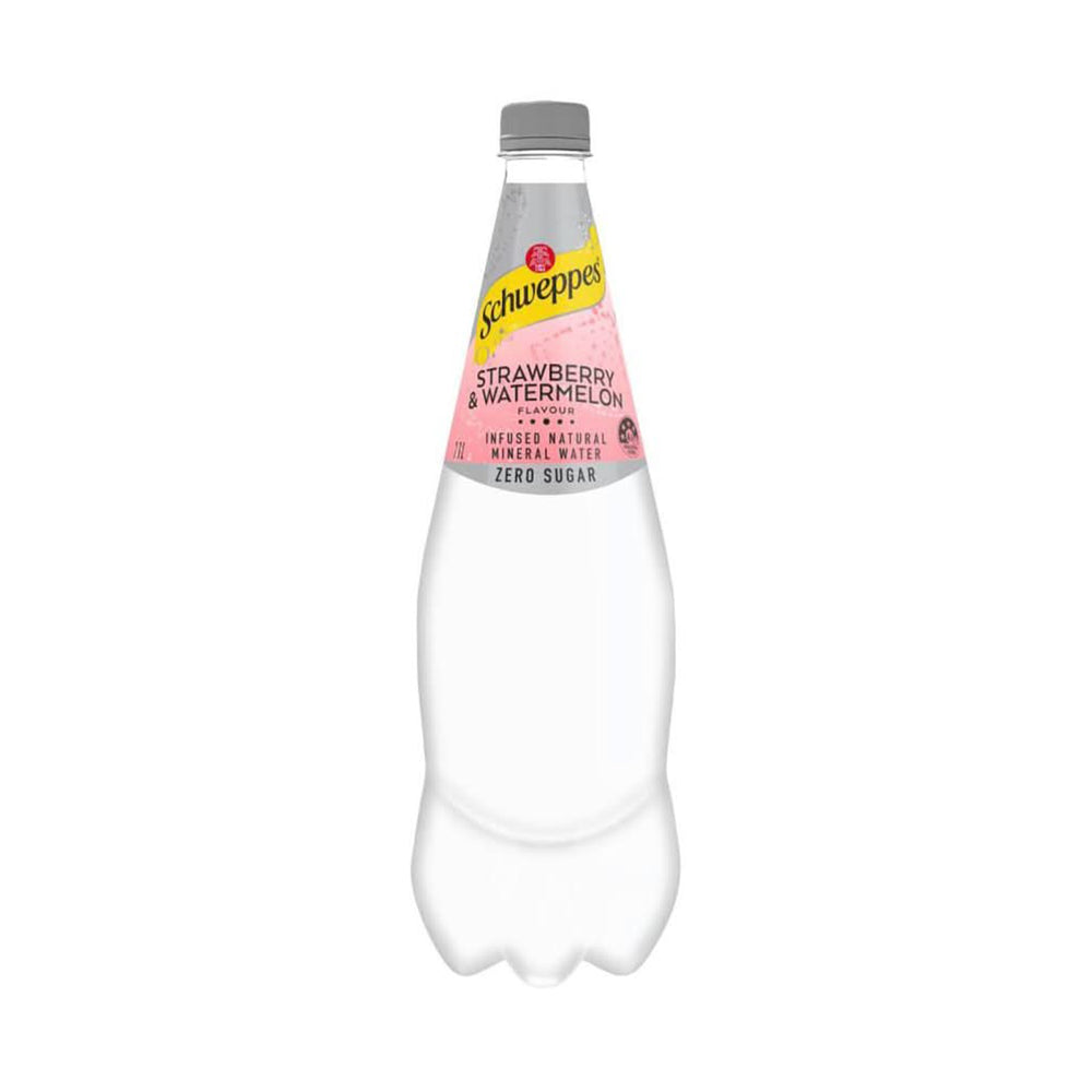 Schweppes Mineral Water Strawberry Watermelon 375ml