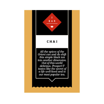 T Bar Chai Tea Bags 10pcs/pack