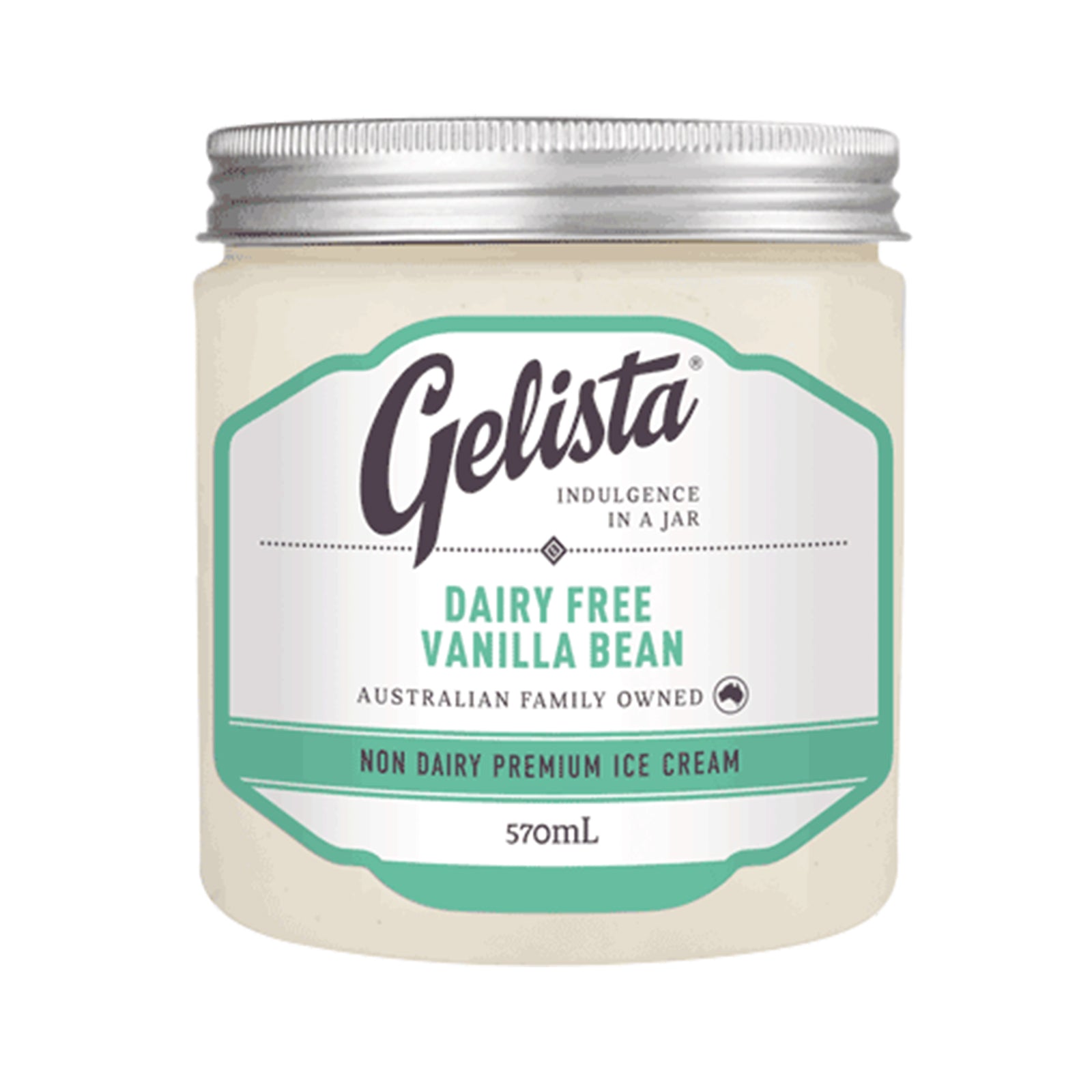 Gelista Dairy Free Vanilla Bean Ice Cream 570g