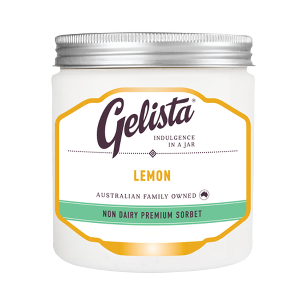 Gelista Dairy Free Lemon Sorbet 570g