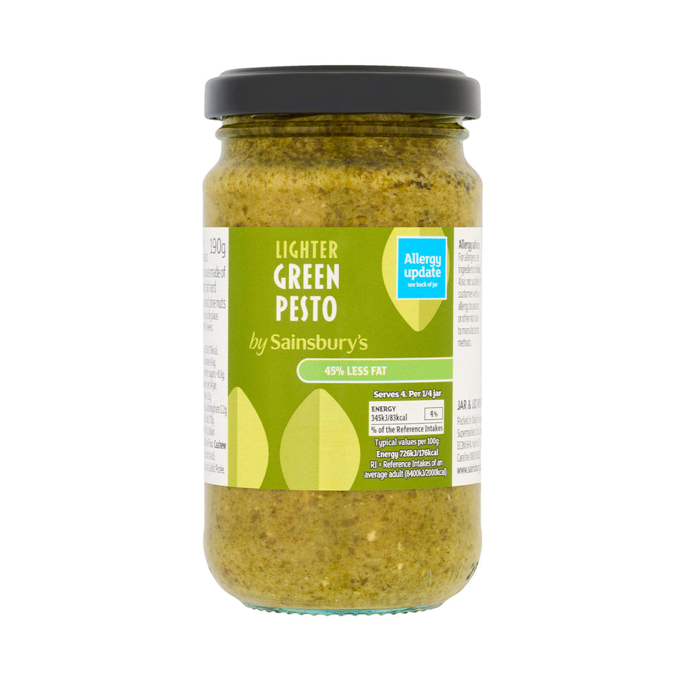 Sainsbury's Lighter Green Pesto 190g