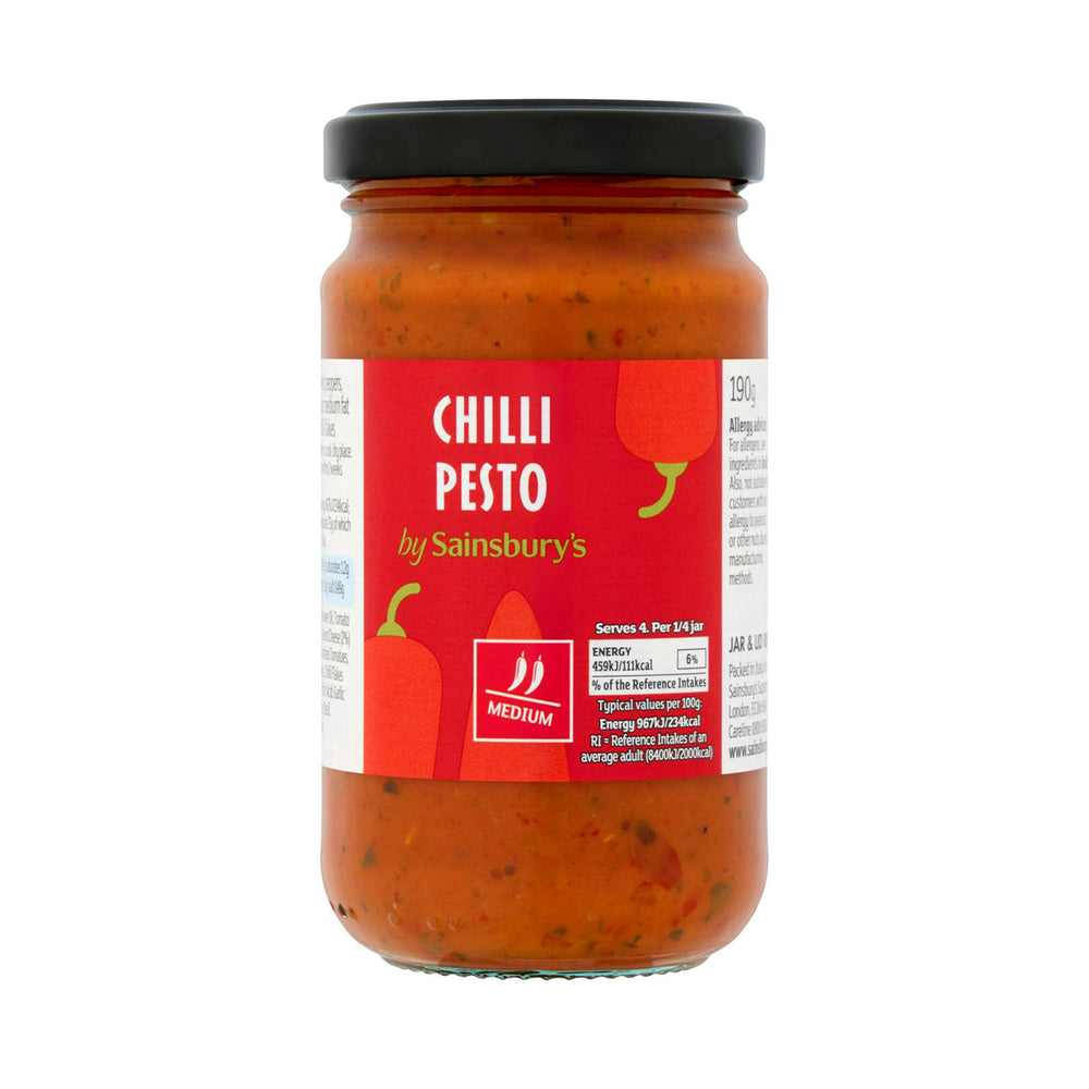 Sainsbury's Chilli Pesto 190g