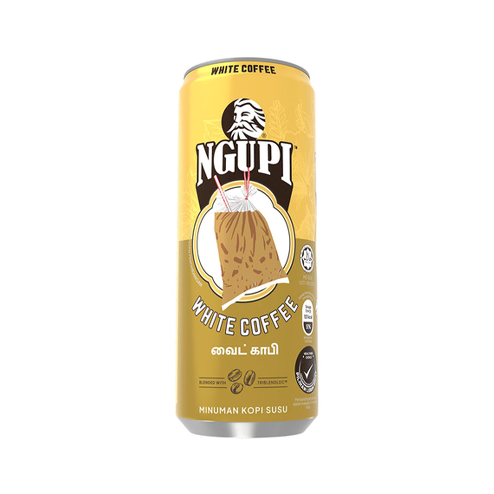 Zus Ngupi White Coffee 240ml