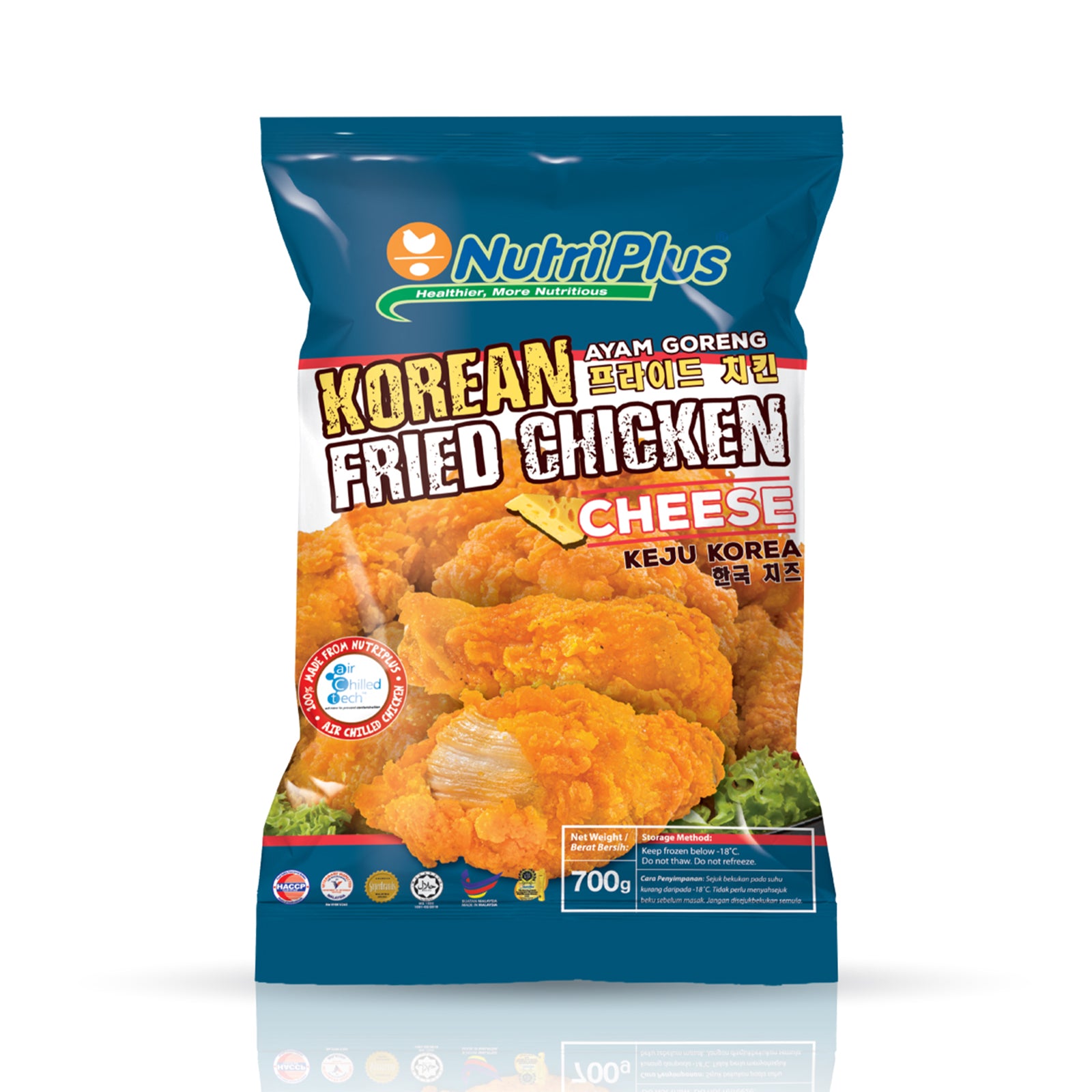 Nutriplus Korean Cheese Fried Chicken 700g