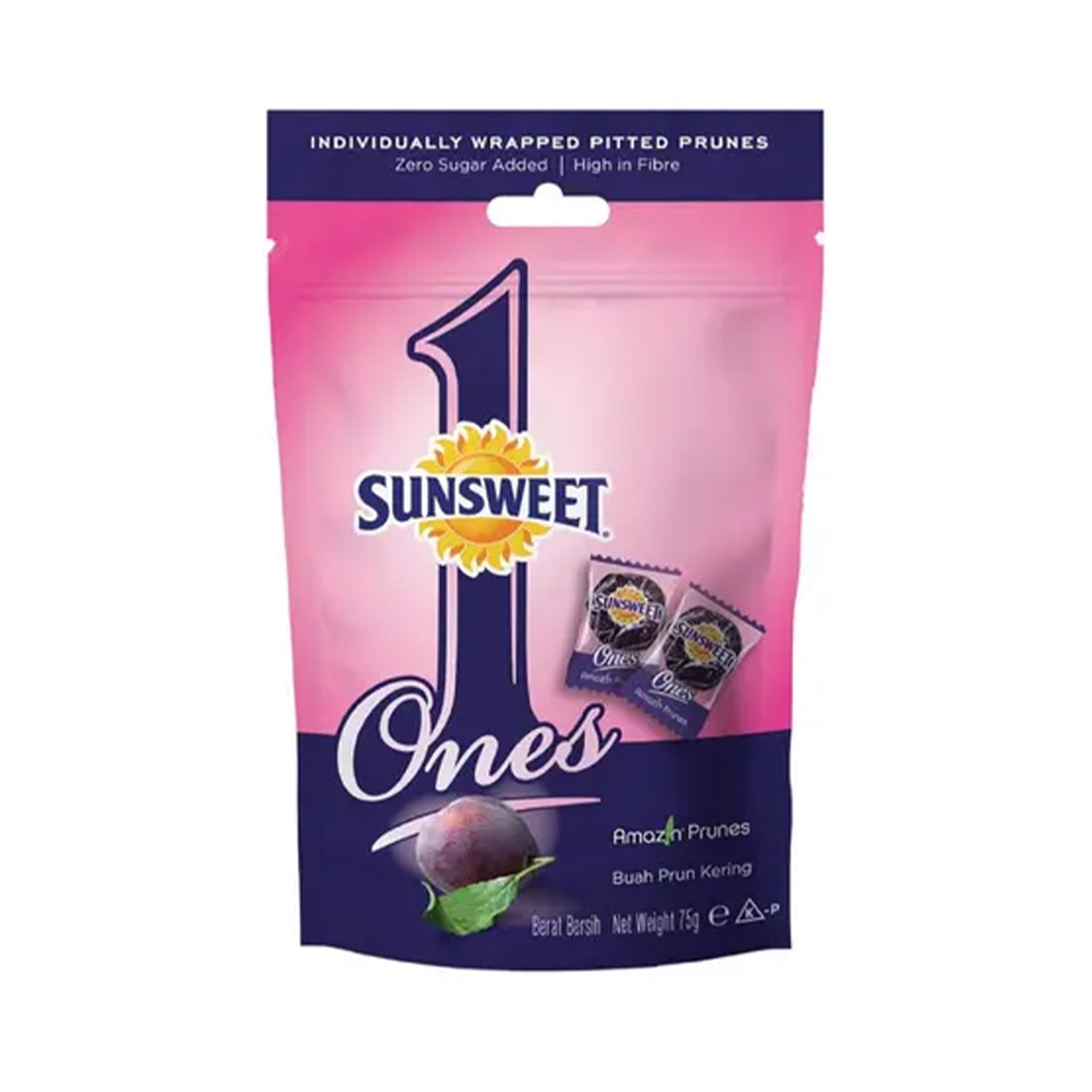 Sunsweet Pitted Prunes 75g