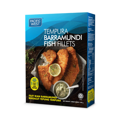 Pacific West Tempura Barramundi Fillet 480g