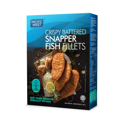 Pacific West Crispy Snapper Fillet 480g