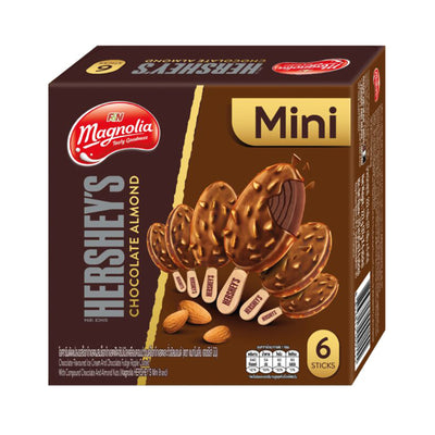 Magnolia Hershey's Almond Mini Ice Cream Sticks Multipack 45ml x 6