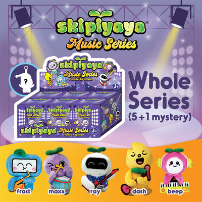 Skipiyaya Blind Box - Music Series Plushie Keychain (Individual)