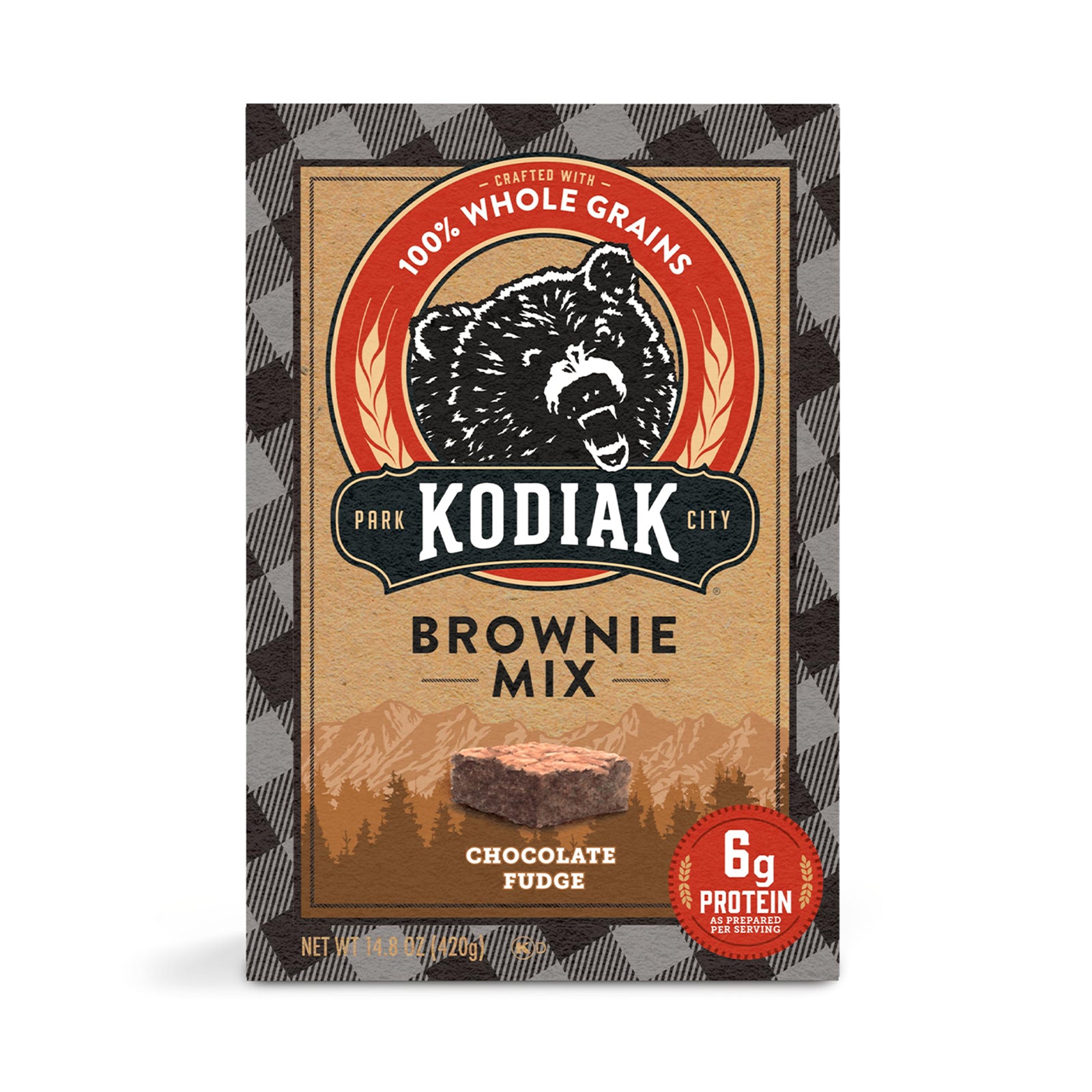 Kodiak Choc Fudge Brownie Mix 420g