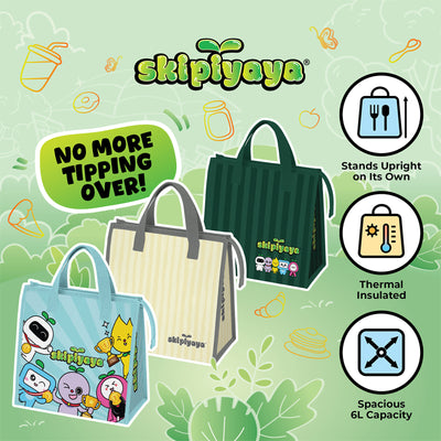 Skipiyaya Lunch Bag - Beige