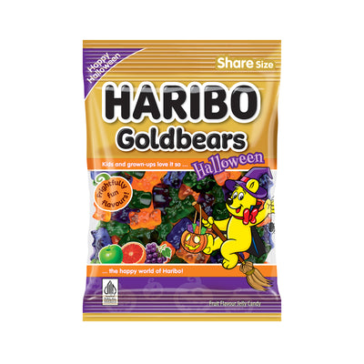 Haribo Halloween Gold Bear Gummy Candies 80g