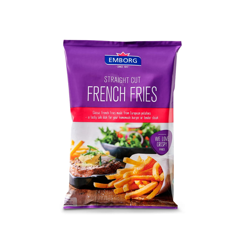 Emborg French Fries (Straight Cut) 1kg