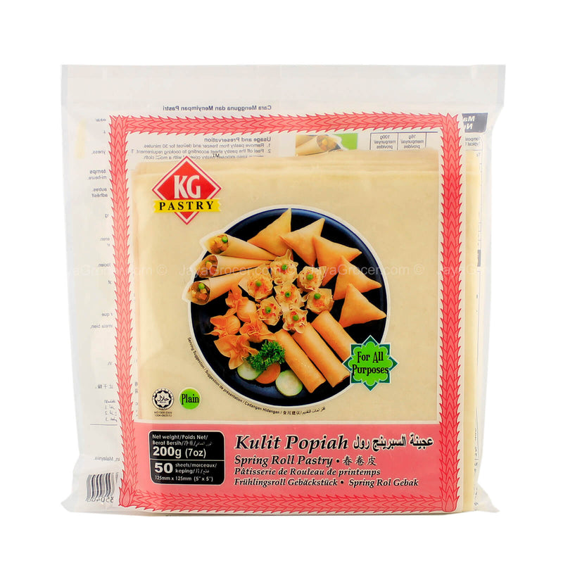 KG Pastry Spring Roll Pastry (50sheets) 200g