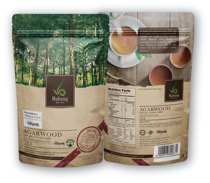 Balung Organic Agarwood Tea (Teh Gaharu Organik) 15g