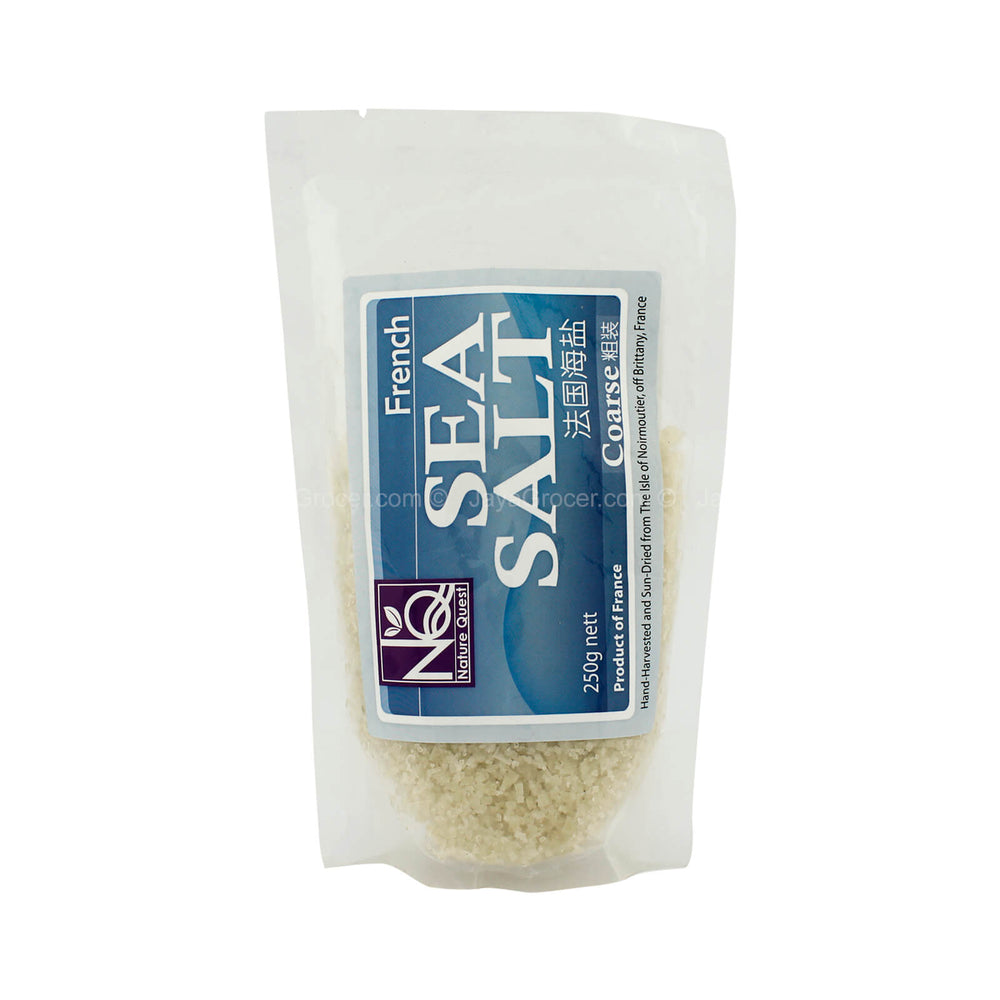 Nature Quest Coarse French Sea Salt 250g