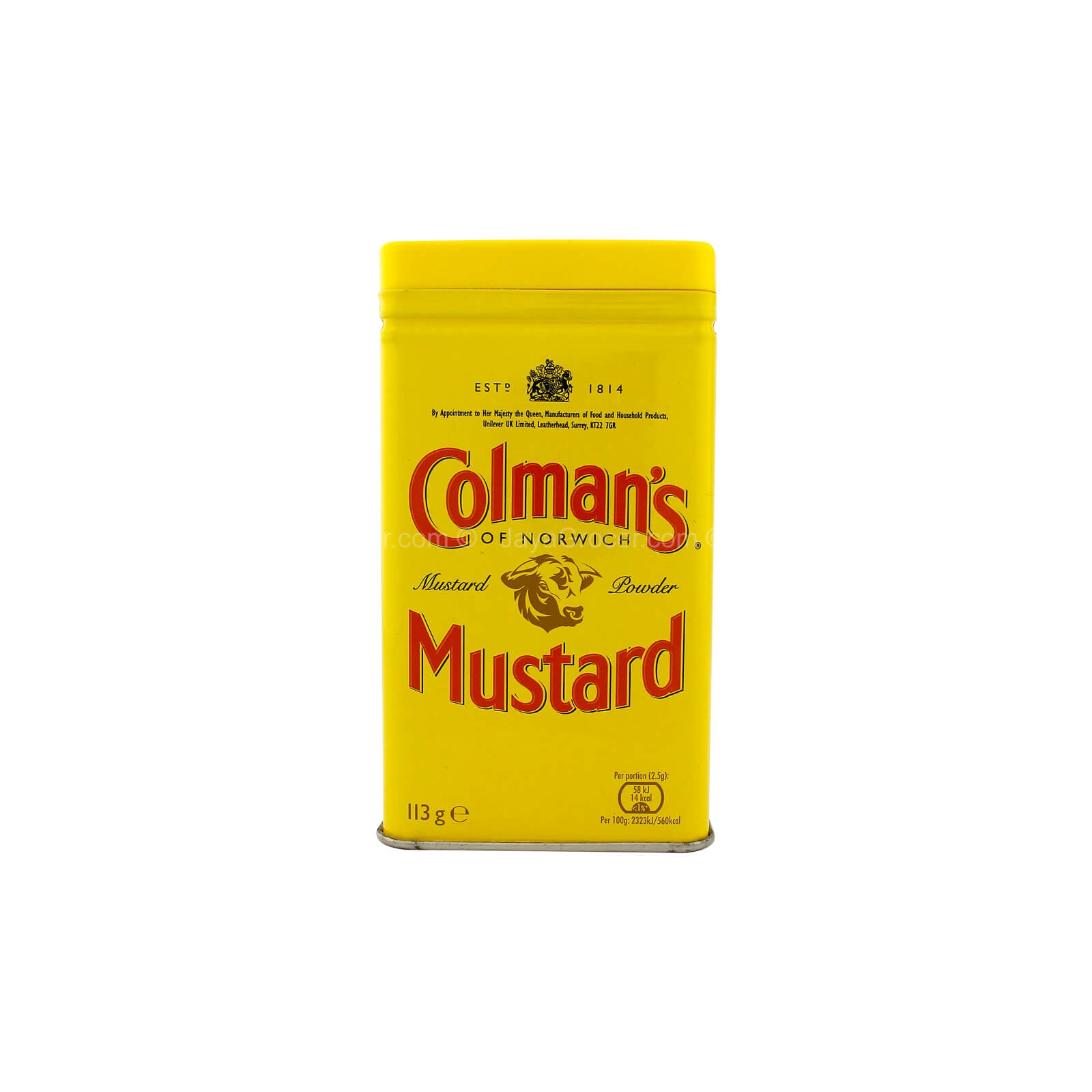 COLMAN/S DSF MUSTARD POWDER 113G *1