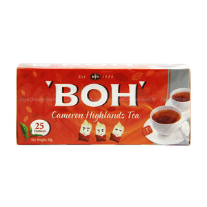 Boh Double Chamber Teabags 25pcs/pack