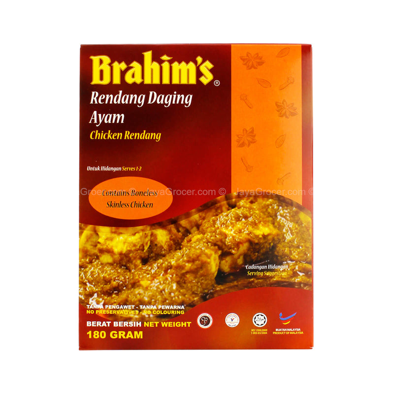 Brahim's Chicken Rendang 180g