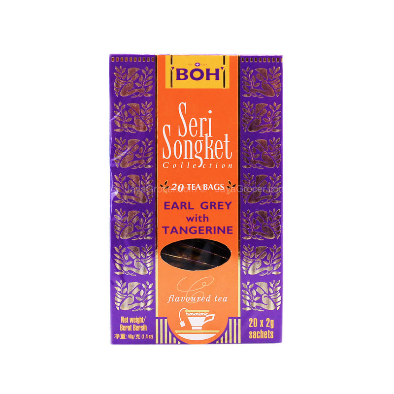 Boh Seri Songket Earl Grey with Tangerine Tea 2g x 20sachets