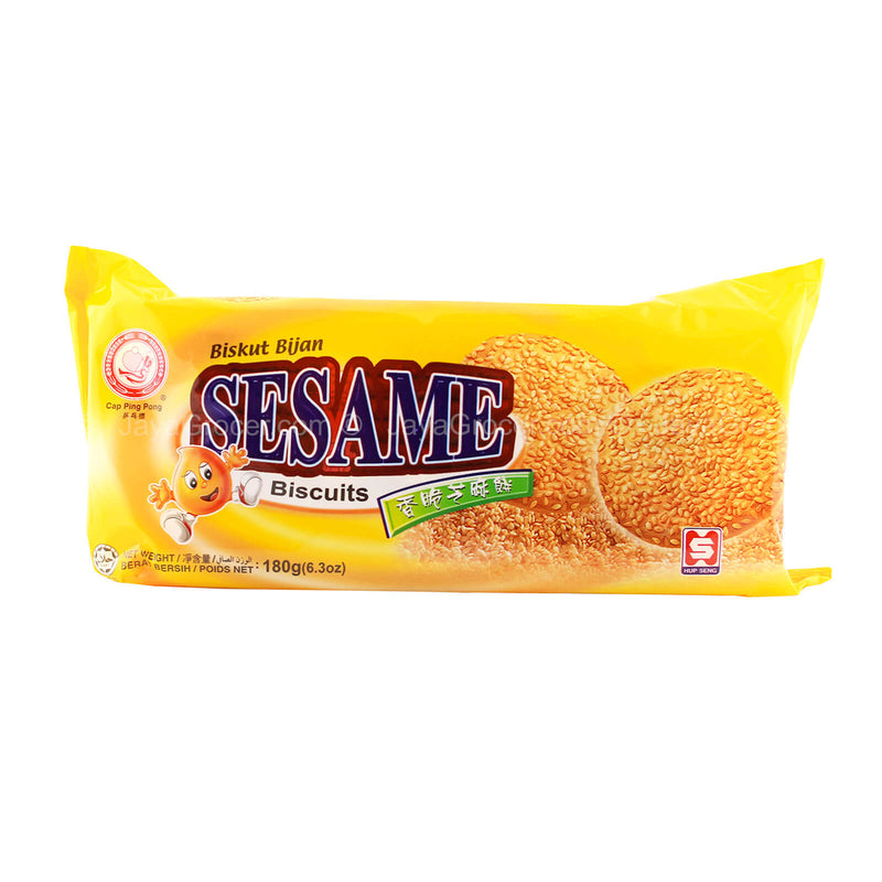 Cap Ping Pong Sesame Biscuits 180g