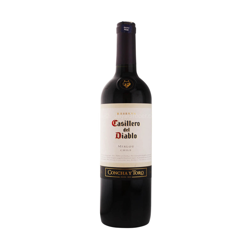 Casillero Del Diablo Reserva Merlot Wine 750ml