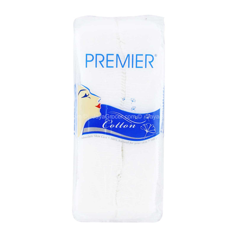 Premier Facial Cotton Pads 160pcs