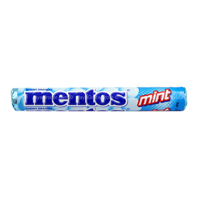 Mentos Menthol Mint Candy Roll 37g