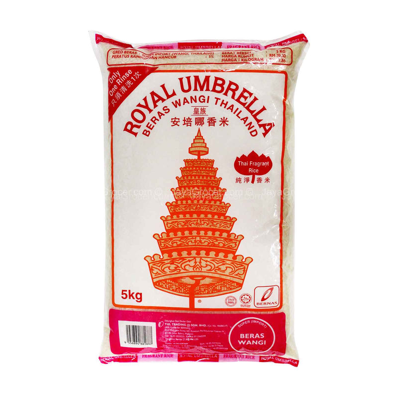 Royal Umbrella Thailand Fragrant Rice 5kg