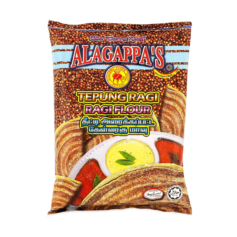 Alagappa's Ragi Flour (Red Millet Flour) 500g