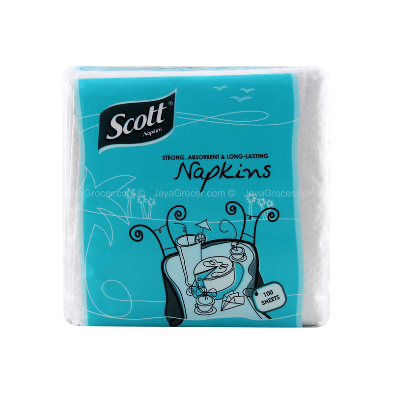 SCOTT TABLE NAPKIN (WHITE) 100S *1