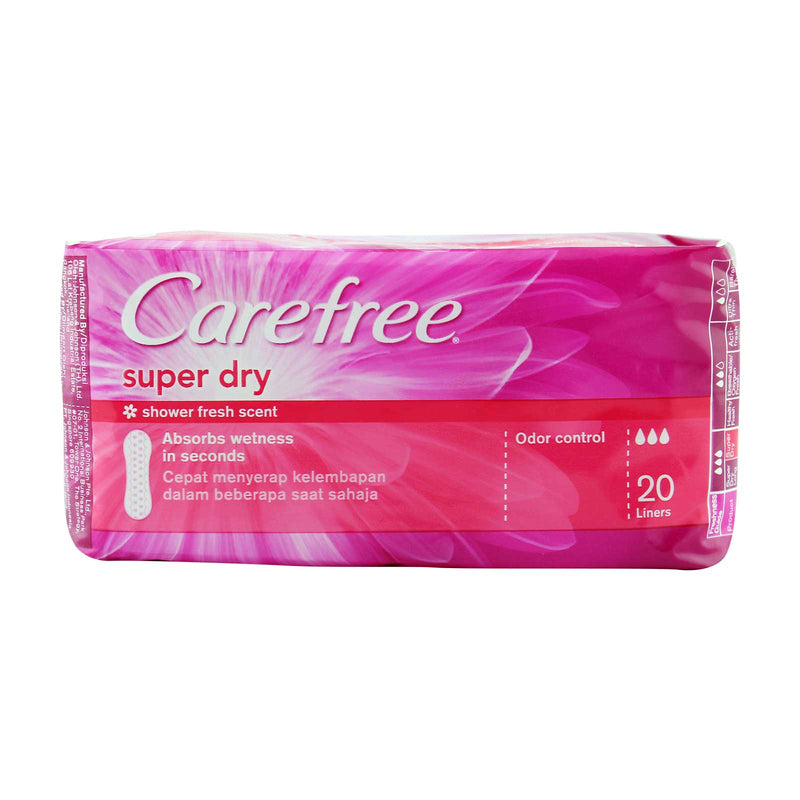 CAREFREE® Original 20 Count To Go Fresh Scent Regular Panty Liners 3 Pack  78300069850