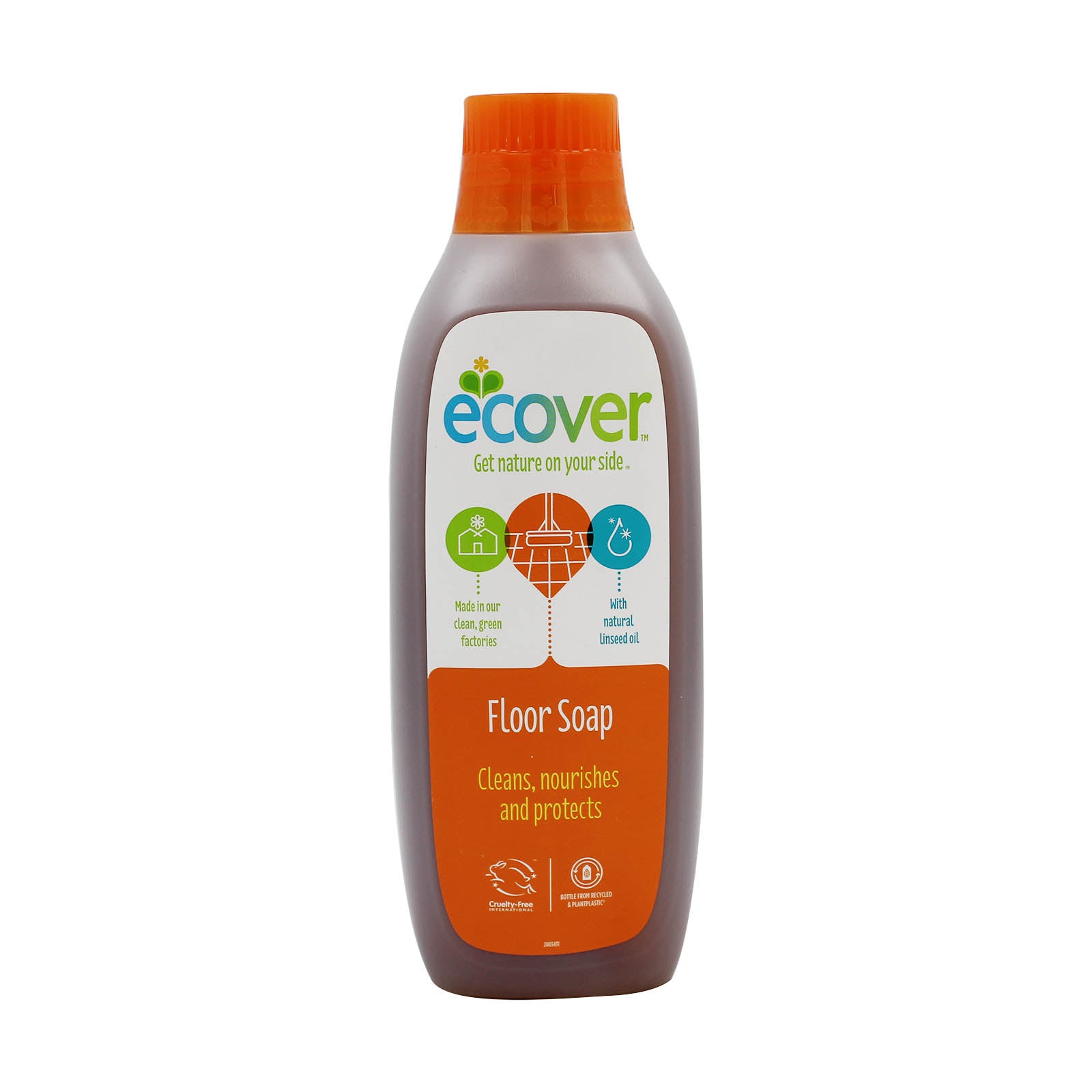Ecover Floor Soap with Natural Linseed Oil 1L