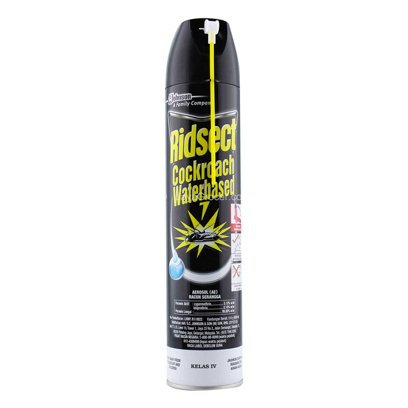 Ridsect Cockroach Waterbased Spray Aerosol 600ml