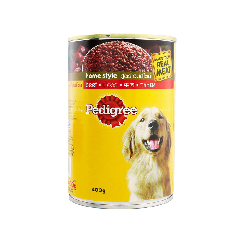 Pedigree Home Style Beef Dog Food 400g