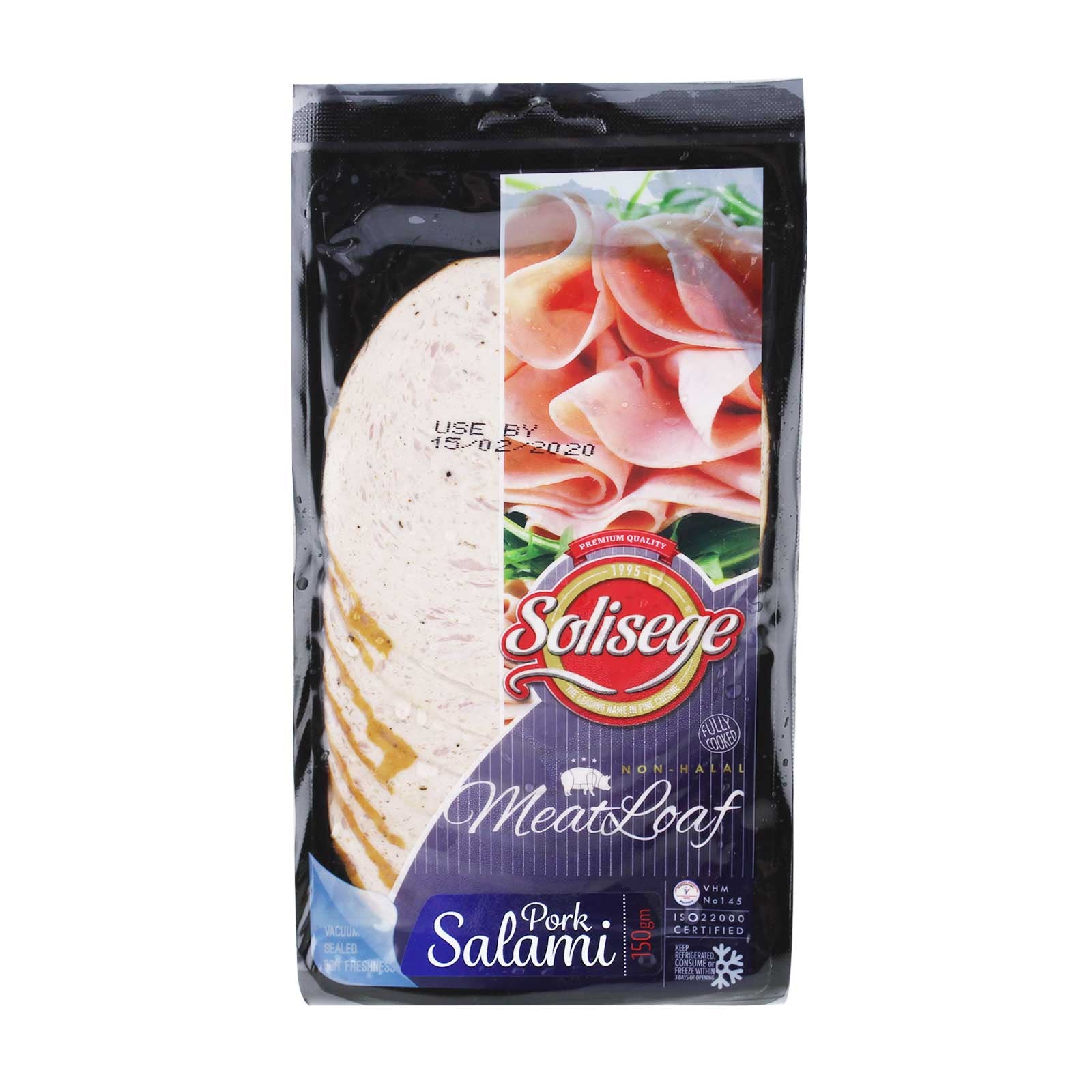 [NON-HALAL] Solisege Pork Salami 150g