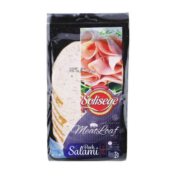 [NON-HALAL] Solisege Pork Salami 150g