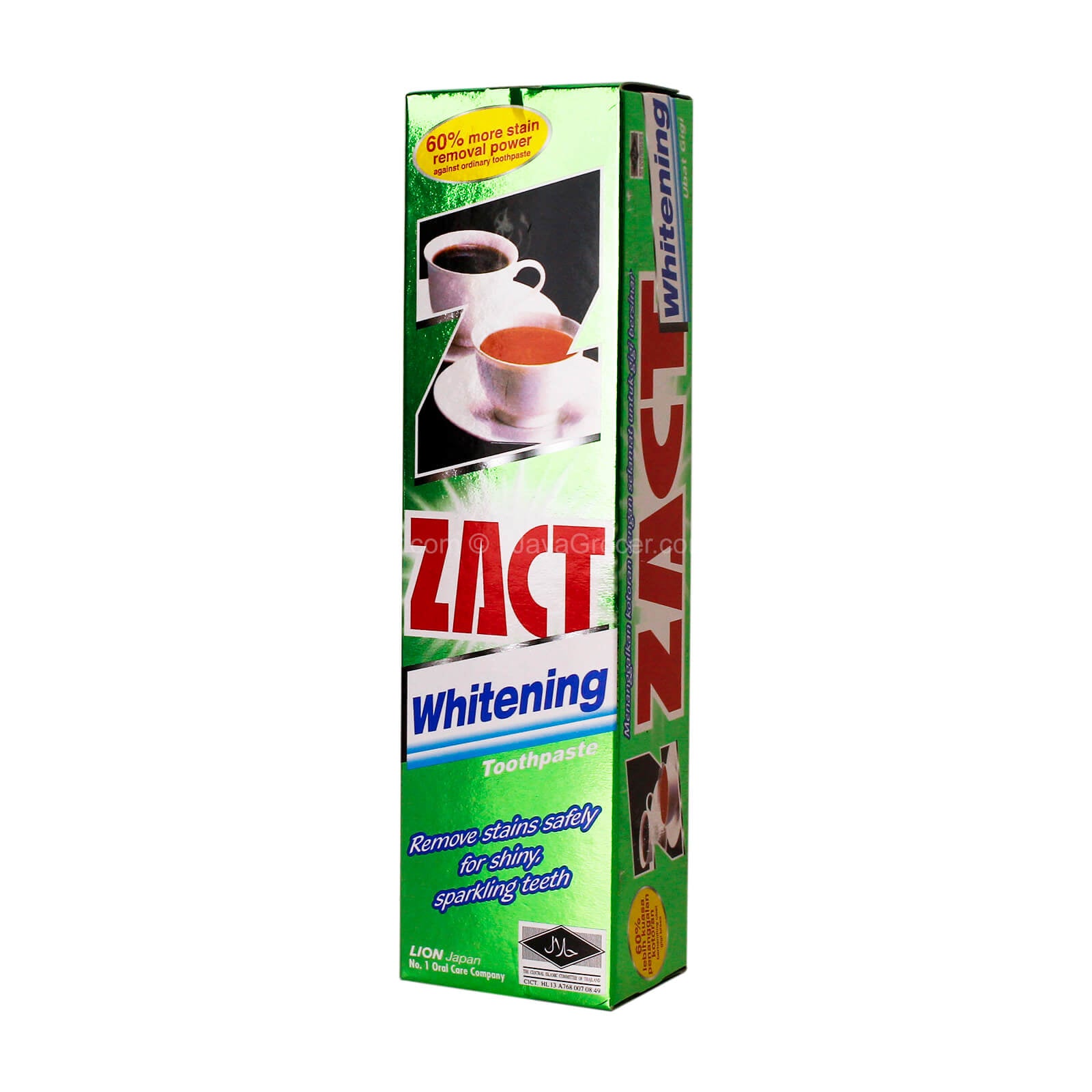 Zact Whitening Lion Toothpaste 150g – Jaya Grocer | Plaza Jelutong