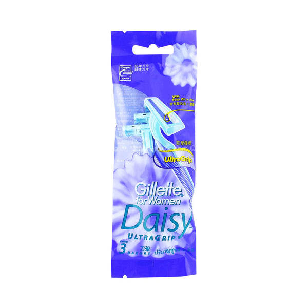 Gillette for Women Daisy Ultragrip Shaver 3pcs/pack