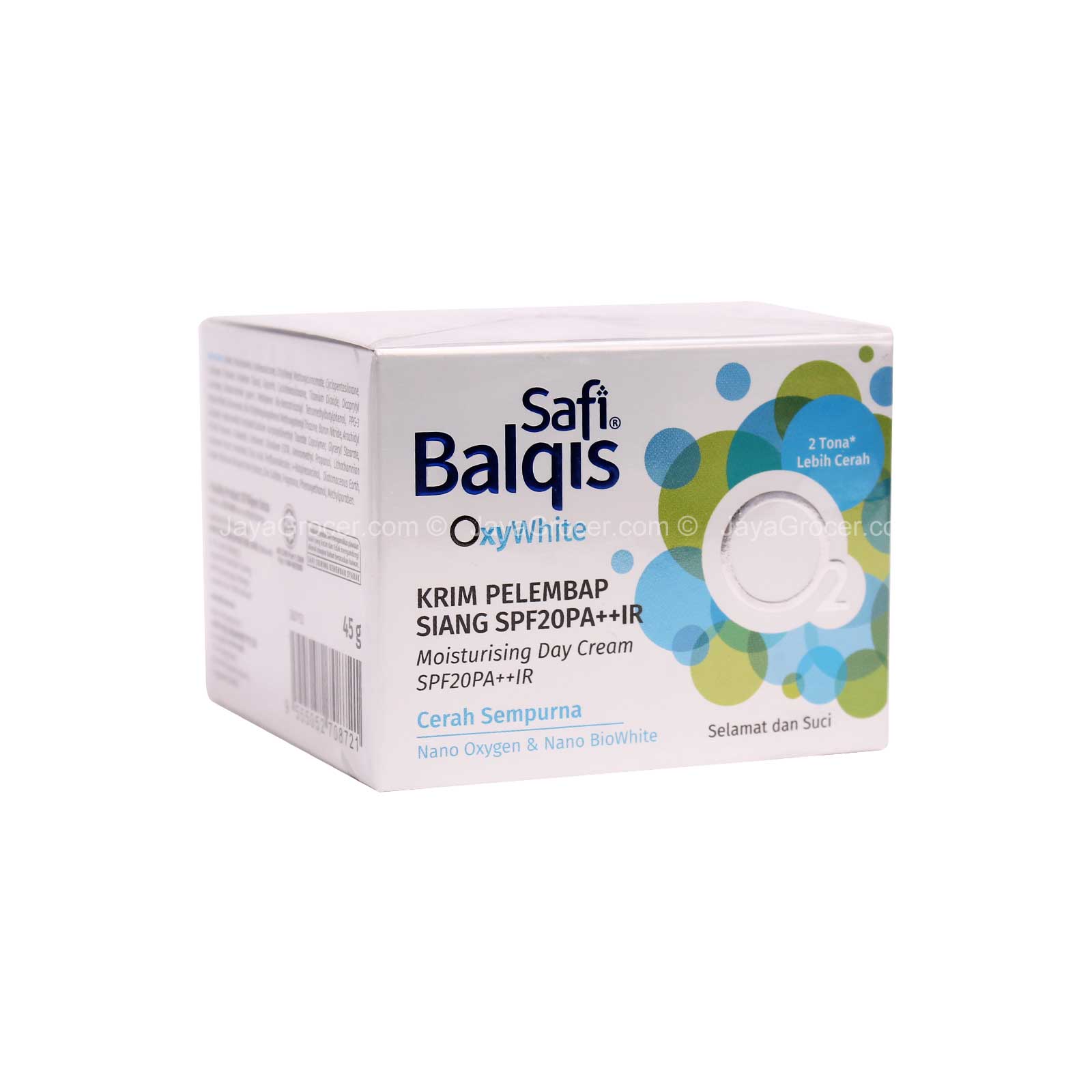 Safi Blaqis Oxy White Moisturising Day Cream SPF20 45g