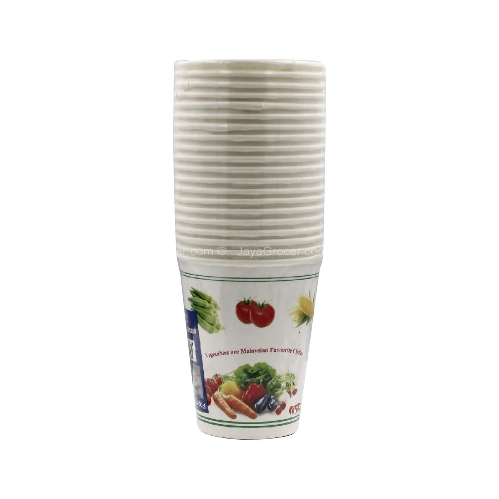OC Fruit Design Paper Cup 9oz x 20