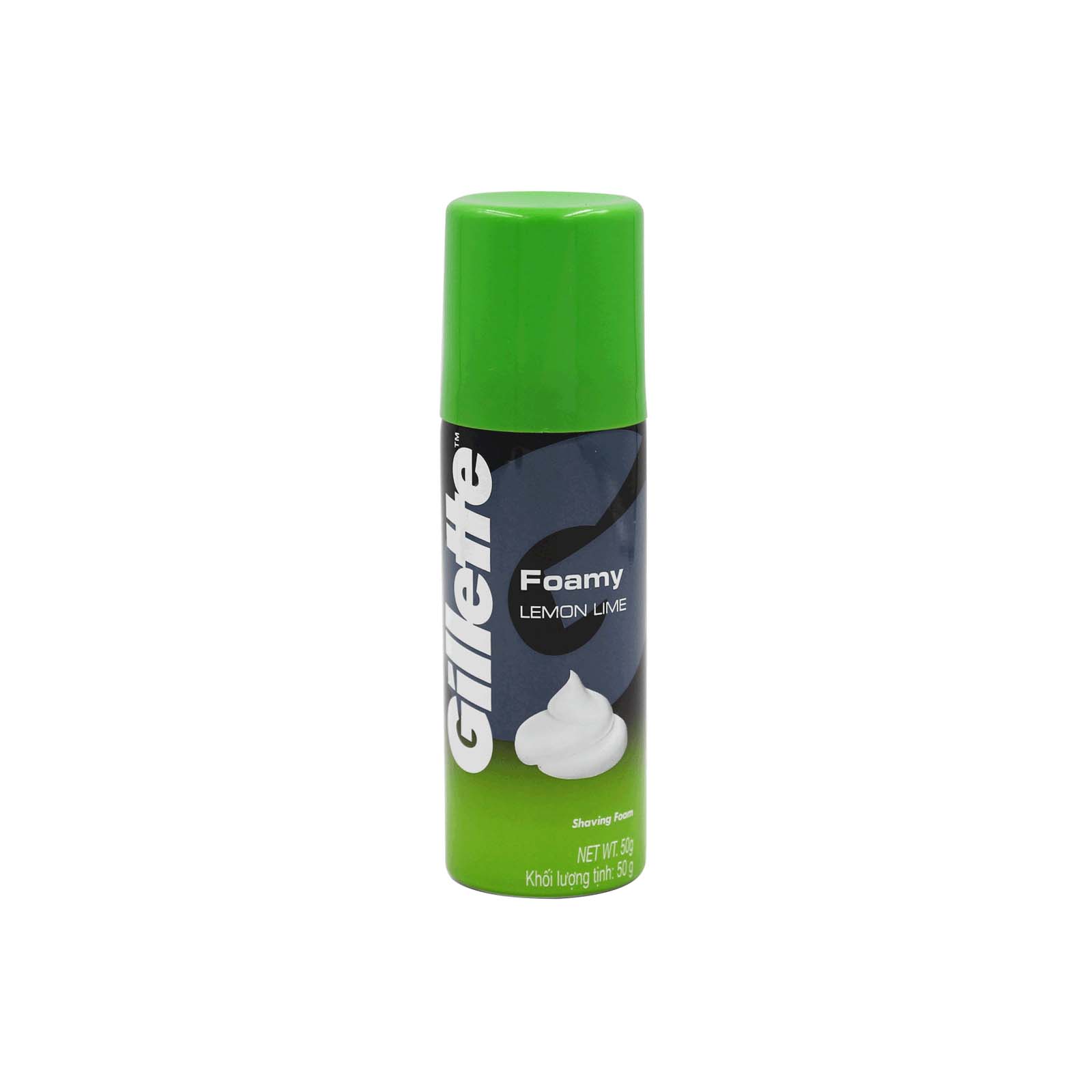 Gillette Foamy Lemon Lime Shaving Foam 50g