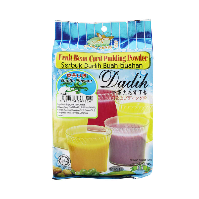 Happy Grass Vanilla Flavour Fruit Bean Curd Pudding Powder 360g